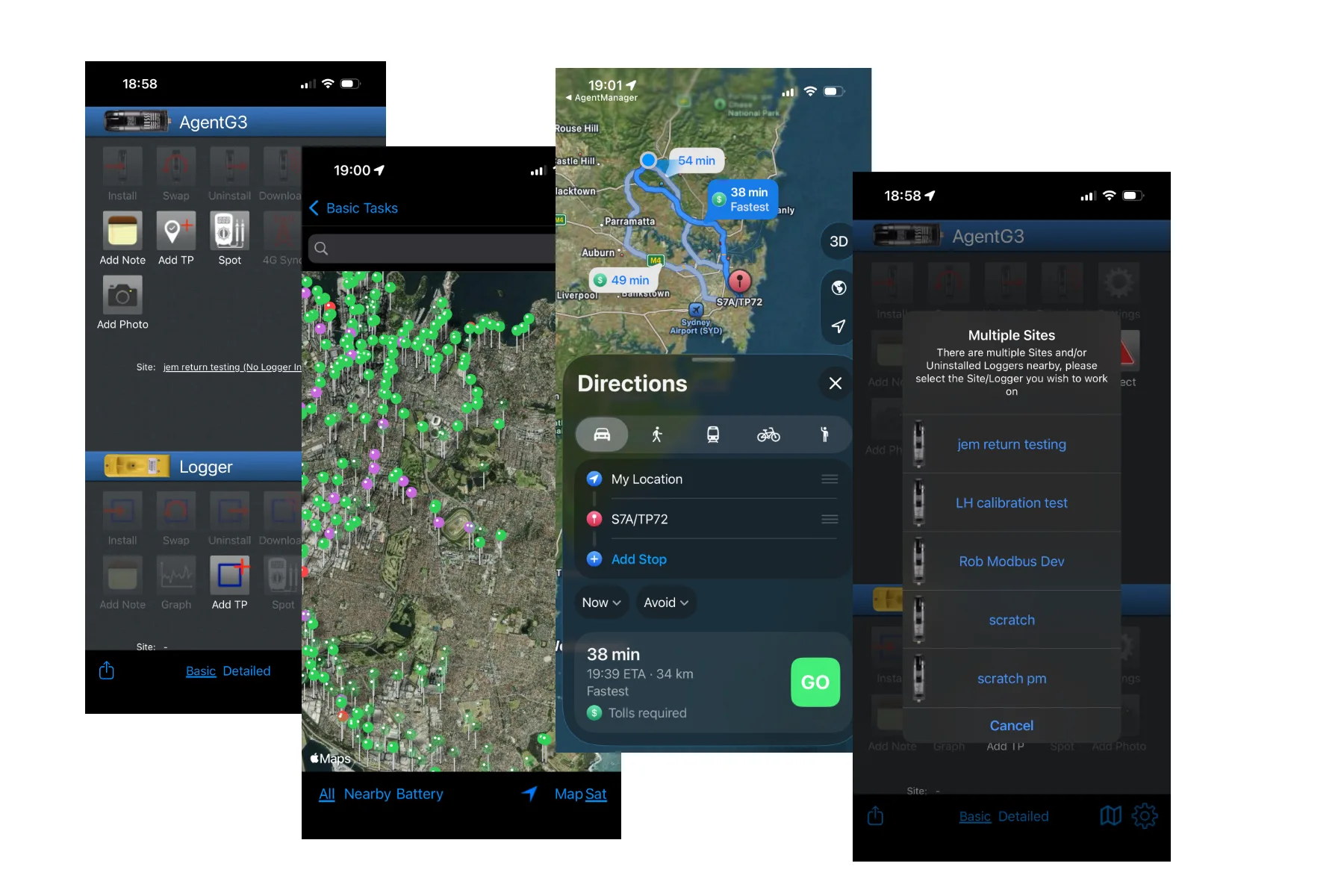 Cathodic protection mobile field app